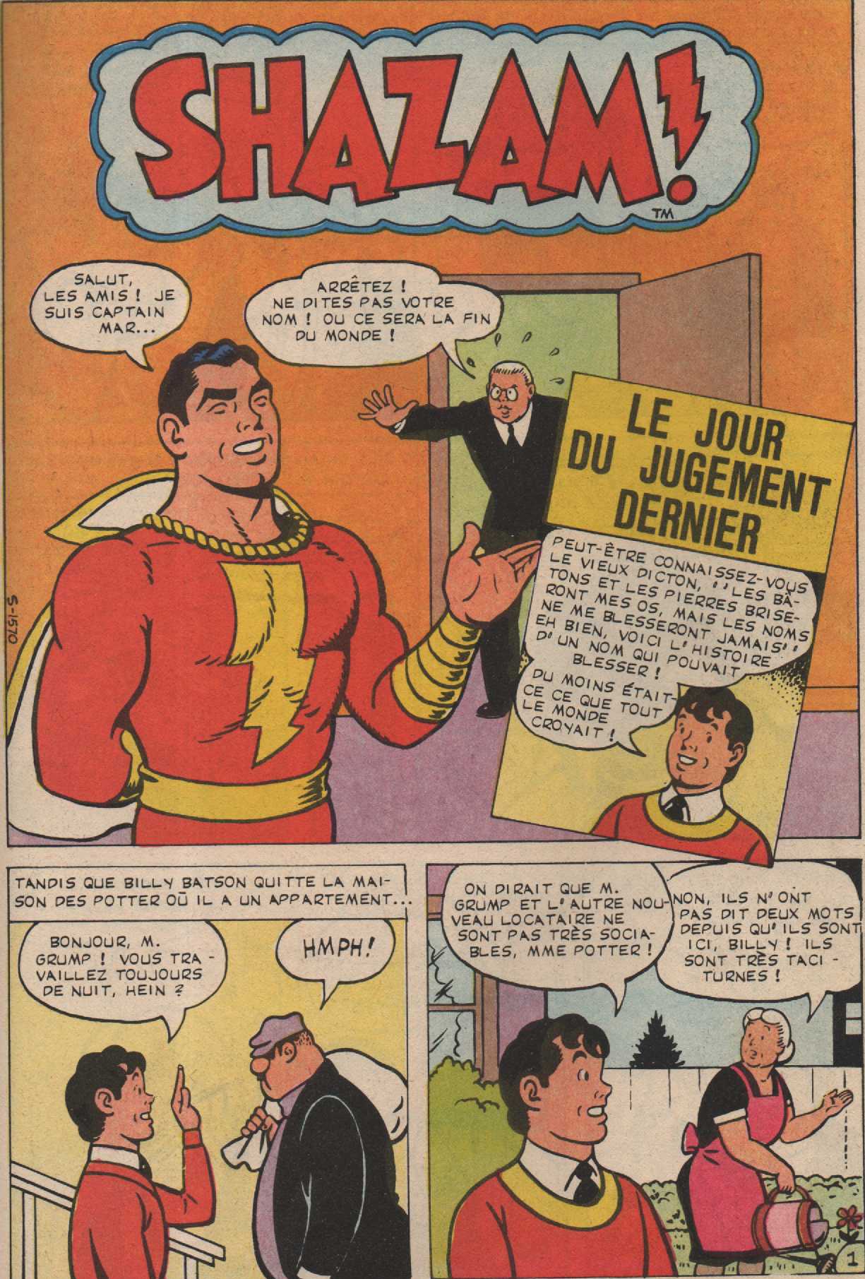 Scan de l'pisode Shazam